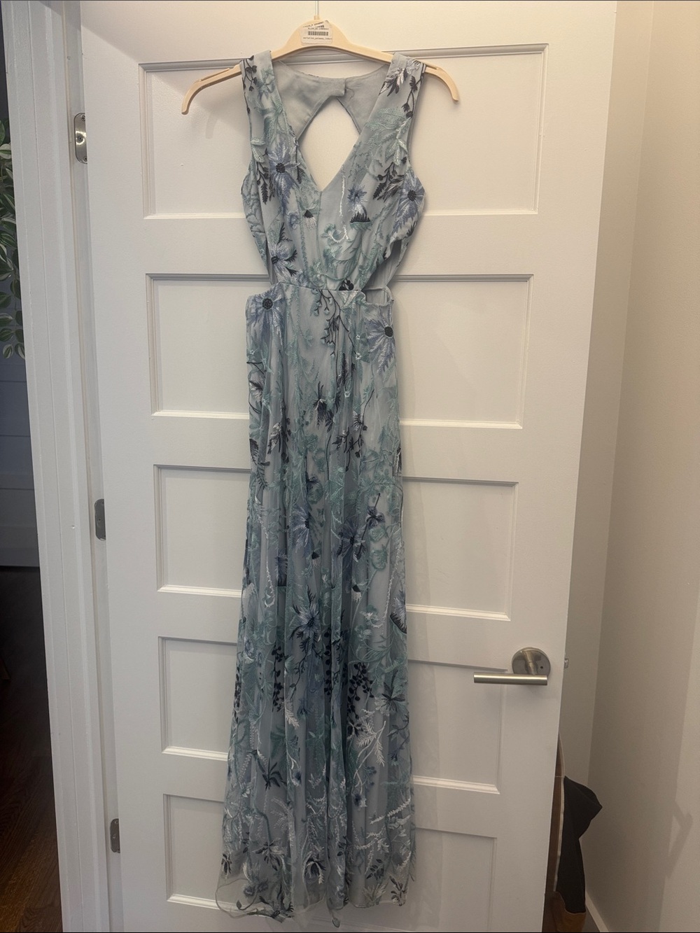 Embroidered Cutout Gown – Marchessa Notte